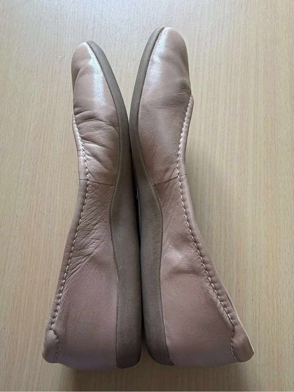 Naturalizer Women's Nude Ballet Flats - Picture 3 of 7